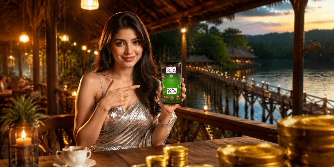 সিলেটের চা বাগানে পাহাড়ি পরিবেশে মোবাইলে t300 জ্যাকপট উপভোগ করছেন একজন খেলোয়াড়