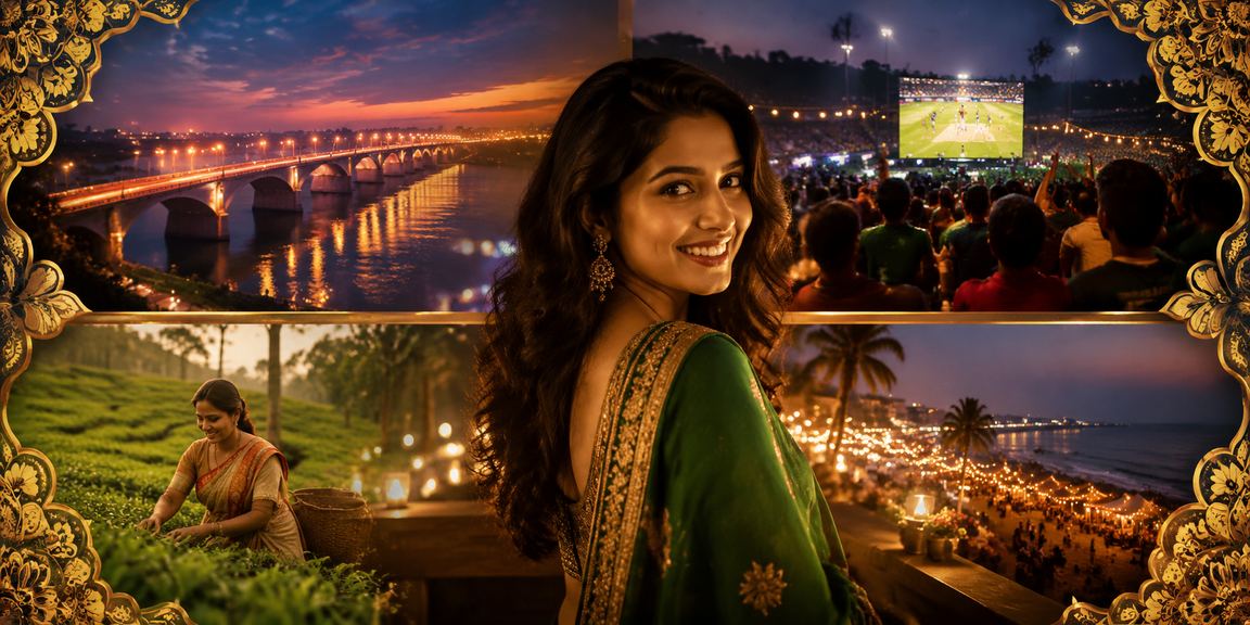 ময়মনসিংহের চা বাগানে ক্রিকেট বেটিং উপভোগ করছেন একজন ব্যবহারকারী